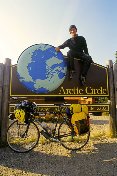 Stef and I reach the Arctic Circle (Day 114)