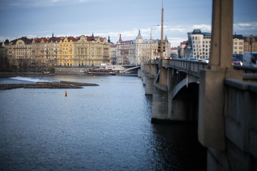 Prague bridge