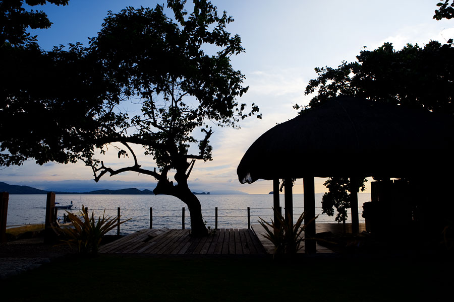 Sunset at Mayumi resort in Anilao, Batangas