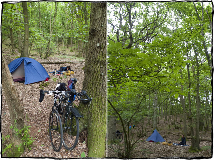 Bicycle Touring East Sussex - Wild Camping