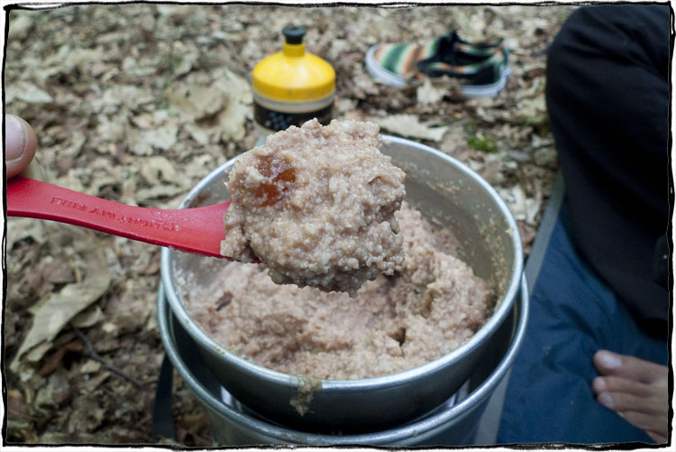 Bicycle Touring East Sussex - Trangia Breakfast