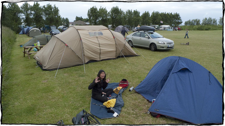 Bicycle Touring East Sussex - Camp Ground Madness