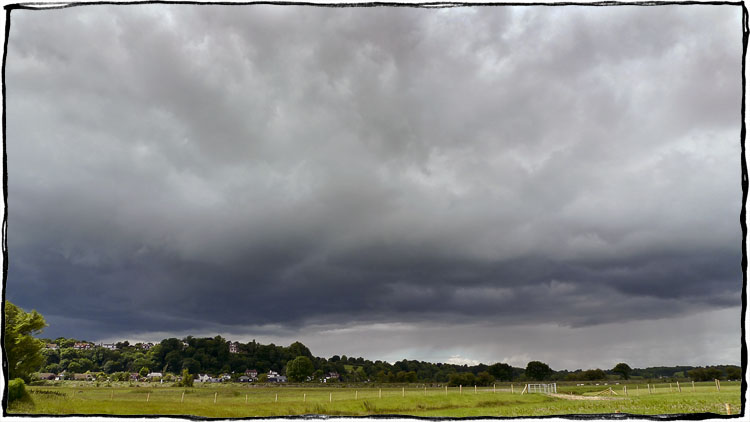 Bicycle Touring East Sussex - Rye Storm Clouds