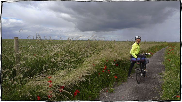Bicycle Touring East Sussex - Rye Storm Clouds