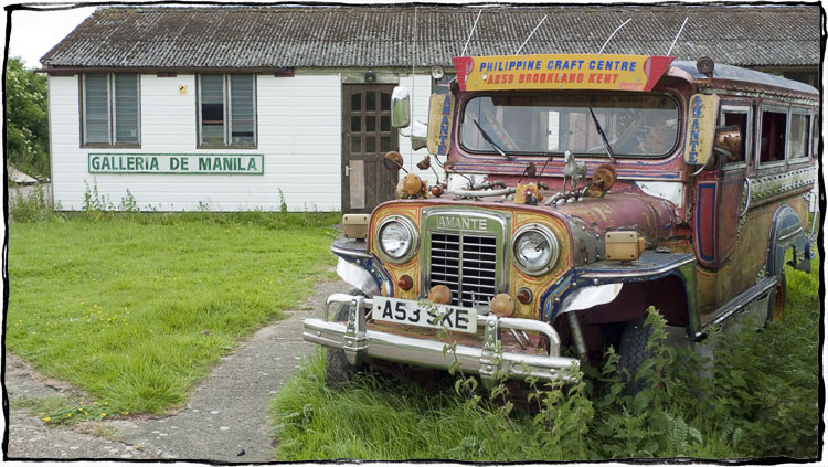 Bicycle Touring East Sussex - Manila Jeepney