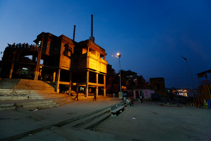 Varanassi at night