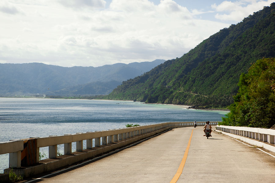 On the way to Adams along the stunning Pan-Philippine coastal highway