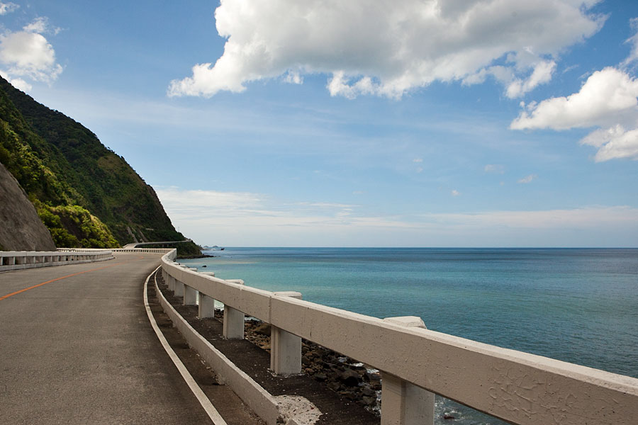 Along the Pan-Philippines coastal highway