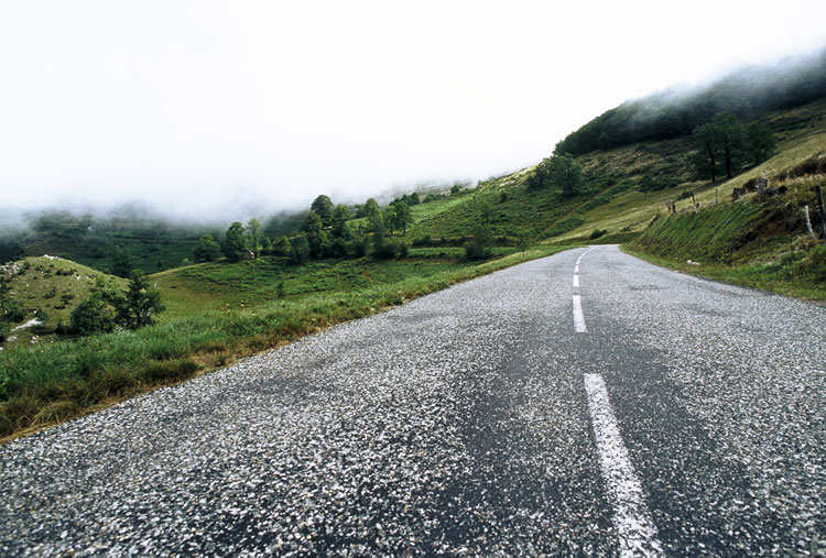 Bicycle journey in Pyrenees