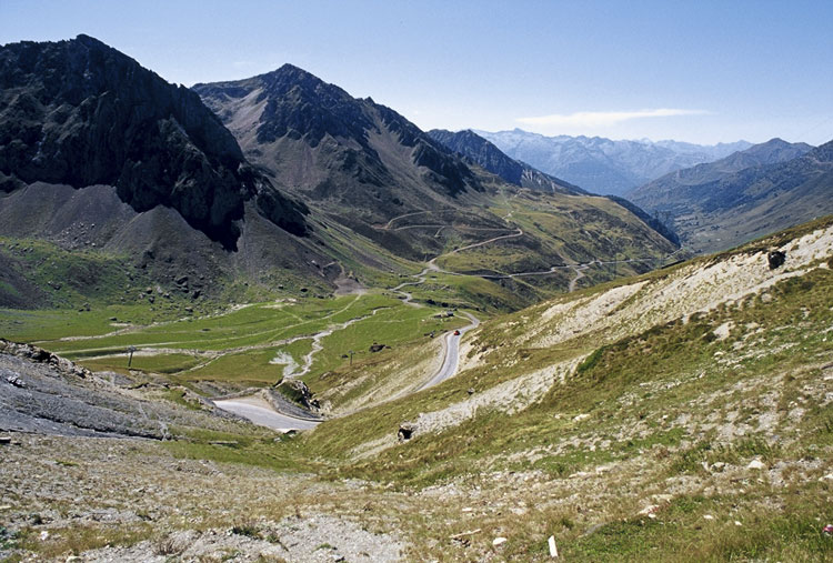 Riding the Pyrenees by touring bicycle